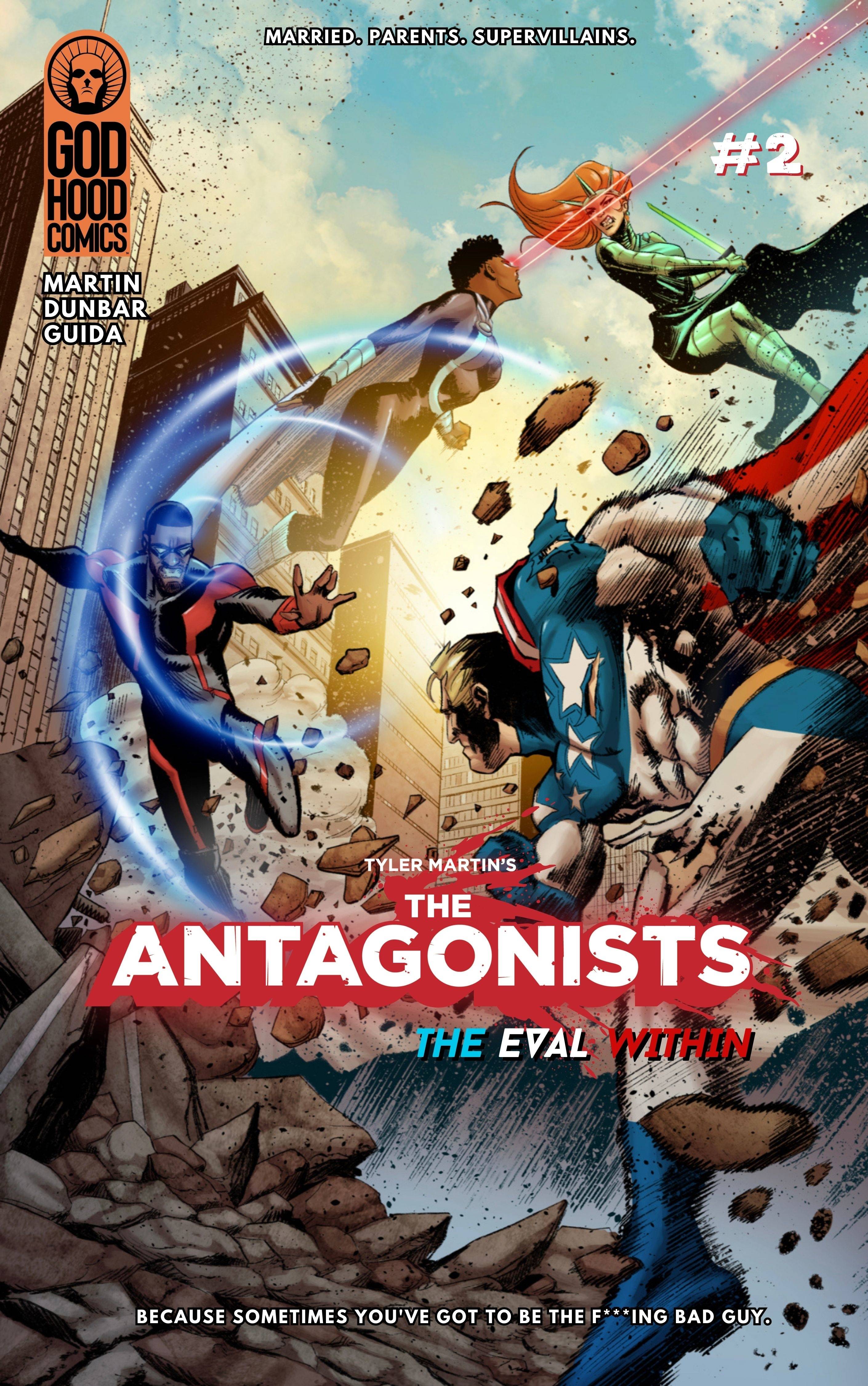 The Antagonists #2 Cover