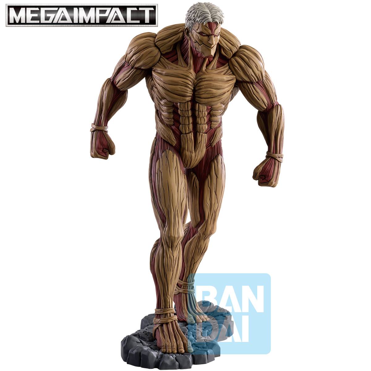 ATTACK ON TITAN
ARMORED TITAN 11.8"
MEGA IMPACT FIGURE